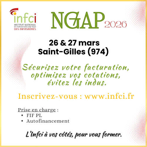 INFCI 2026 03 26 27 NGAP ST GILLES 974