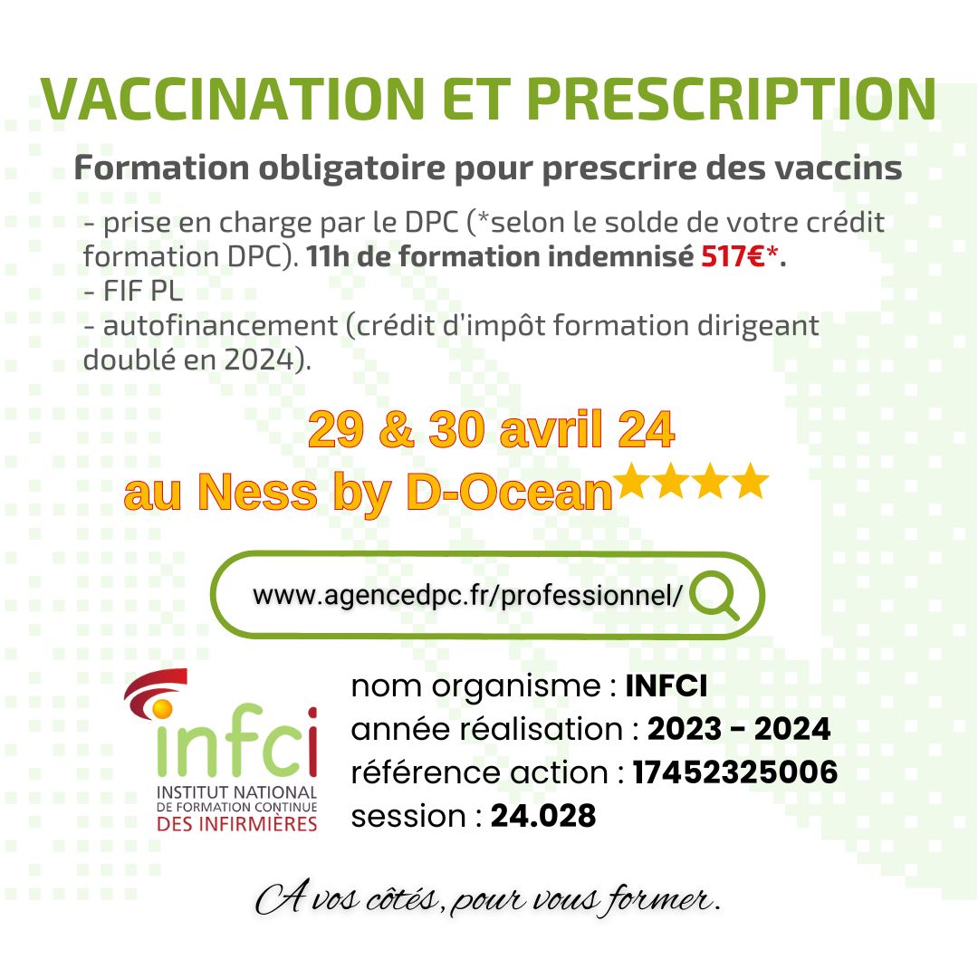 Vaccination et prescription AVRIL 24 ST GILLES